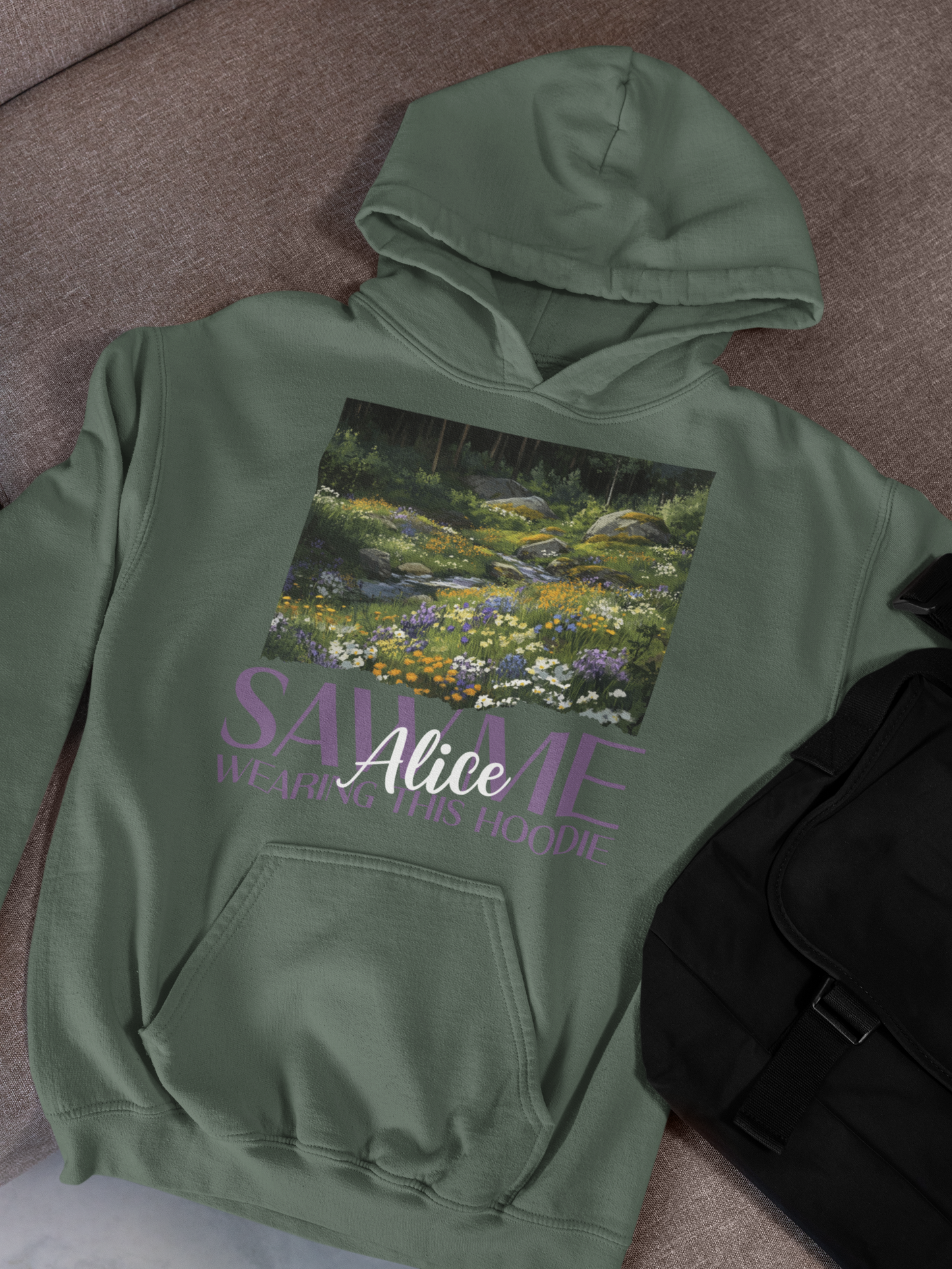 Alice Saw Me Wearing this Shirt | Hoodie