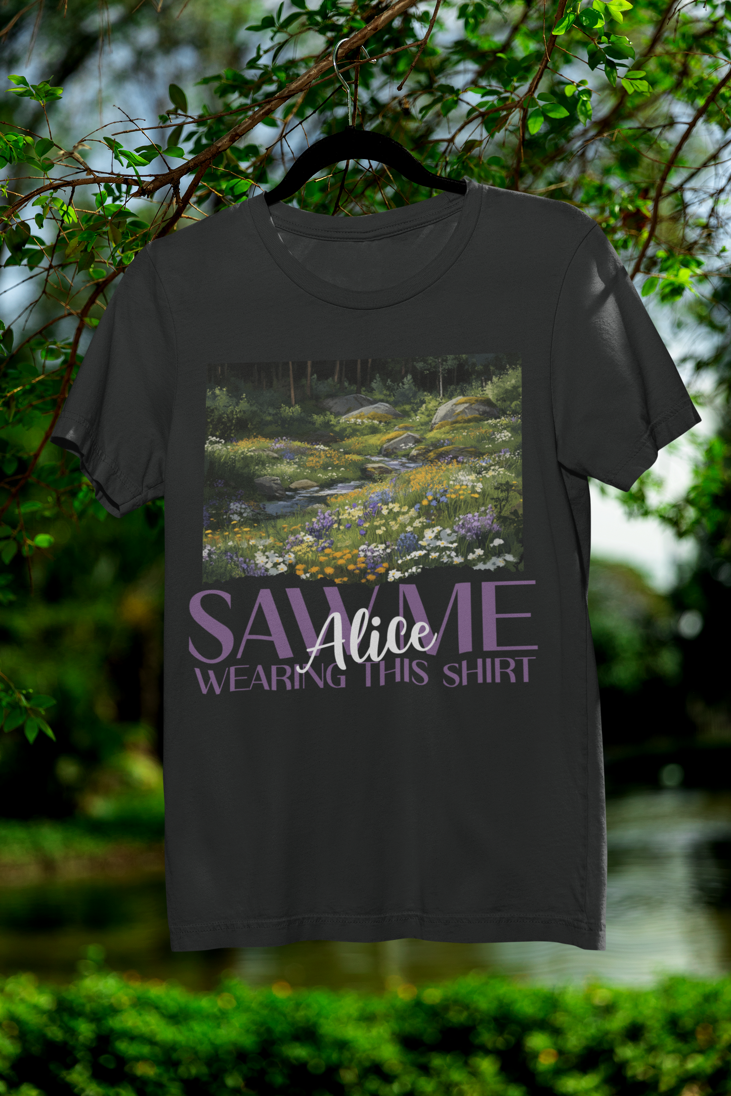 Alice Saw Me Wearing this Shirt | Tee