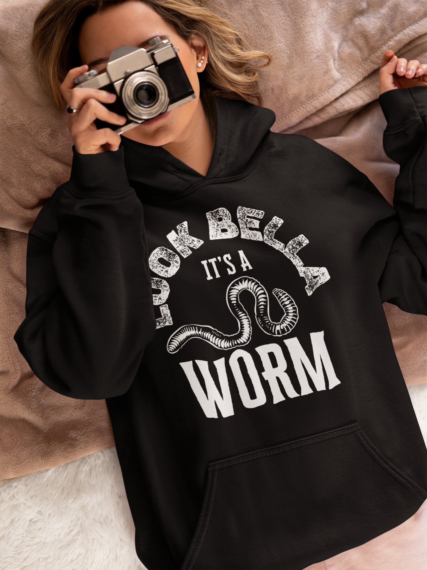 Look Bella, It's A Worm | Hoodie