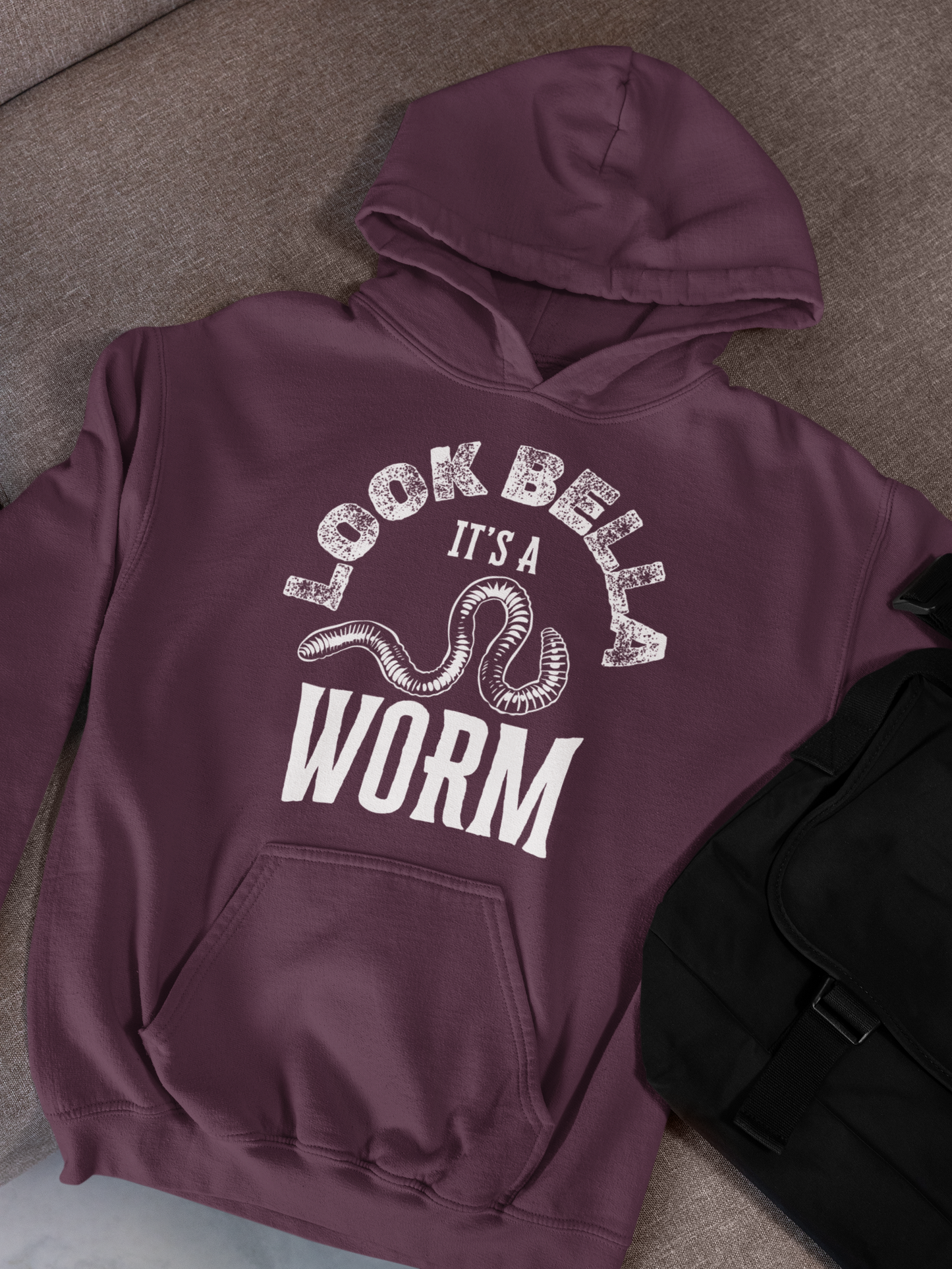Look Bella, It's A Worm | Hoodie