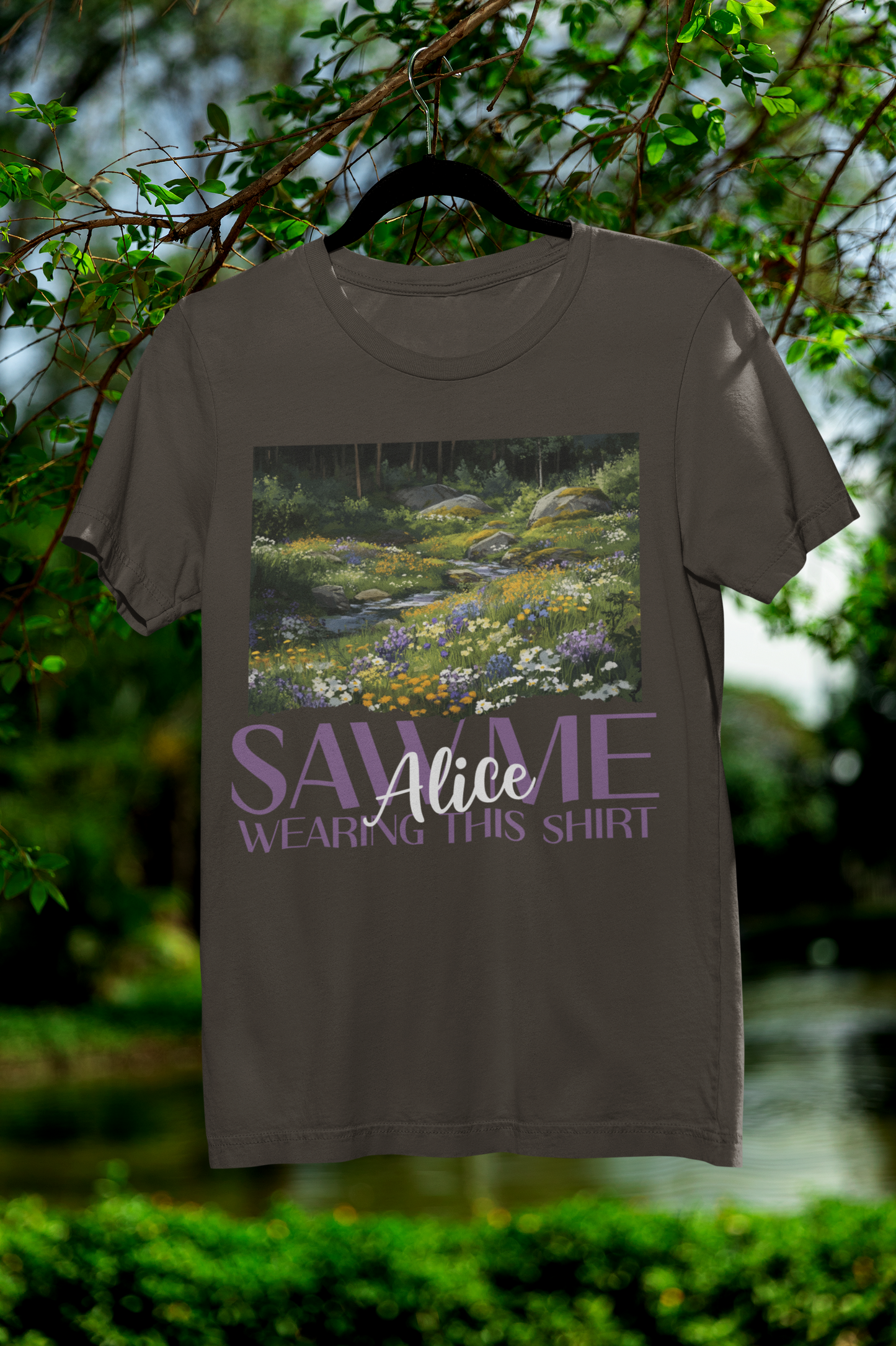 Alice Saw Me Wearing this Shirt | Tee