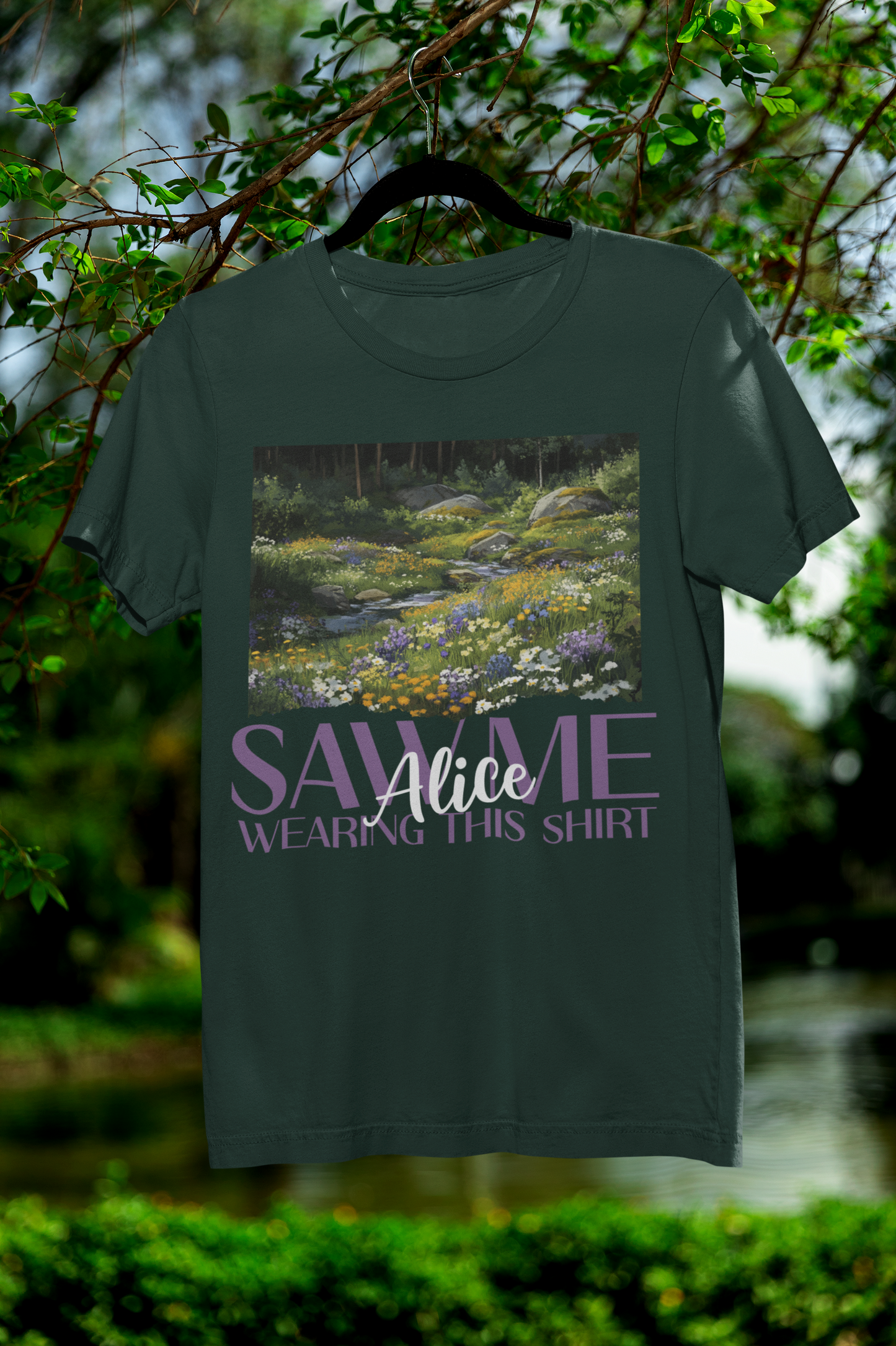 Alice Saw Me Wearing this Shirt | Tee