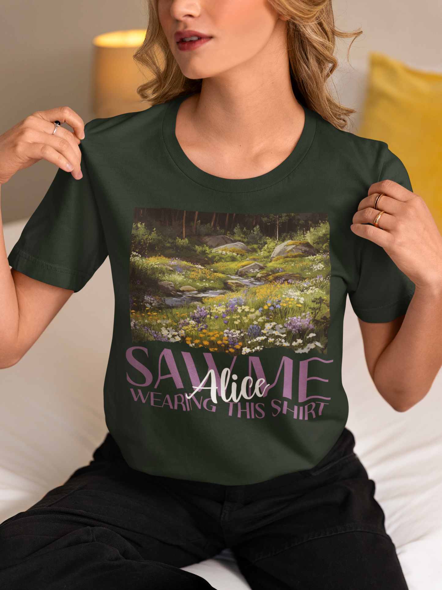 Alice Saw Me Wearing this Shirt | Tee