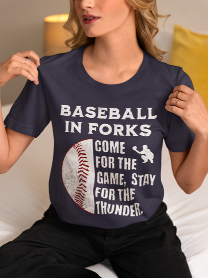 Baseball in Forks | Tee