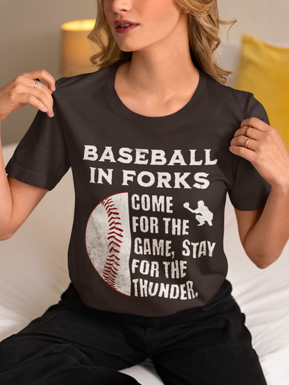 Baseball in Forks | Tee