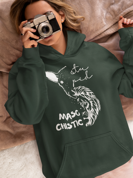 Stupid Lamb Masochistic Lion | Hoodie