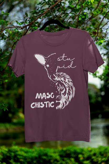Stupid Lamb Masochistic Lion | Tee