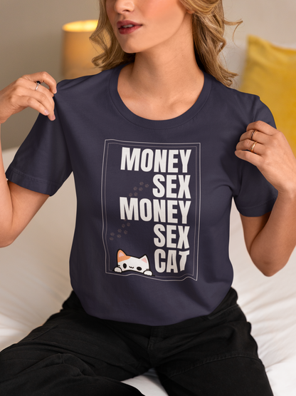 Money Sex Cat | Tee