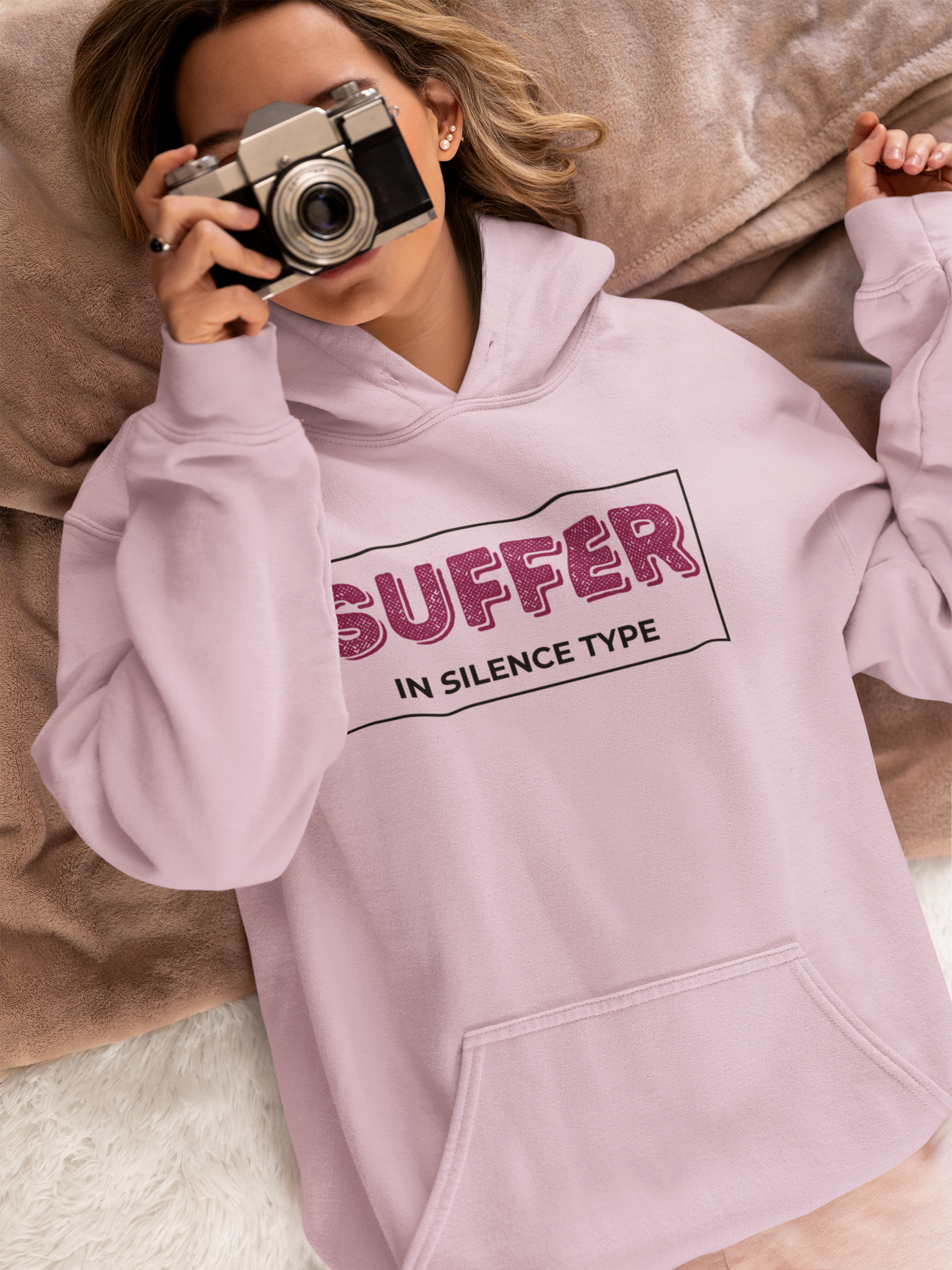 Suffer in Silence Type | Hoodie