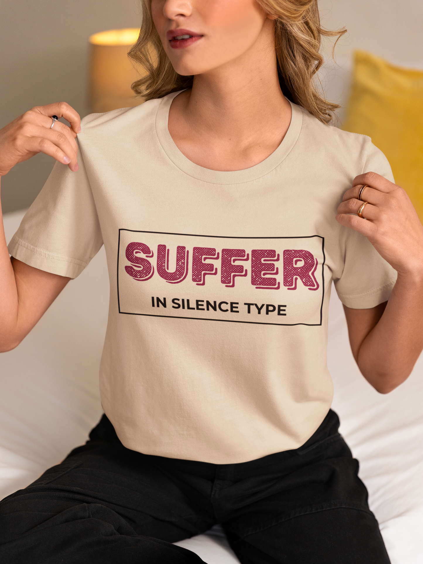 Suffer in Silence Type | Tee